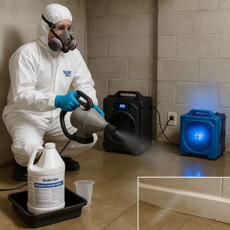 Sanitization and Odor Removal process in Dinuba, CA