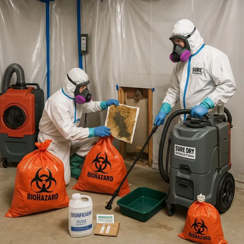 Contaminated Water Handling Protocols process in Dinuba, CA